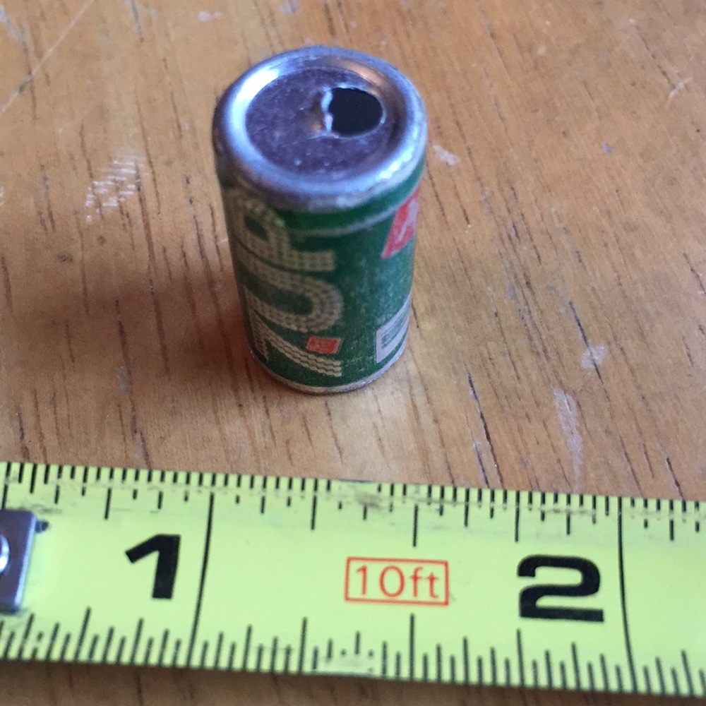 Vintage Charm 7UP Soda Can Mini